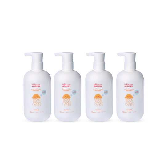 The Fantastic Four - 4 bottles of Shampoo & Wash