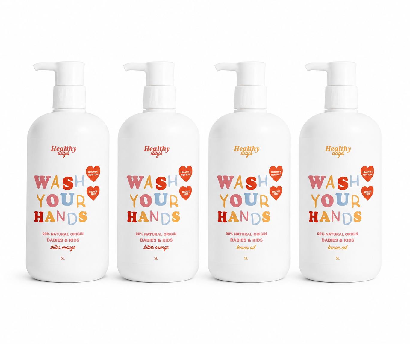 Handwash Bundle (4 Bottles)