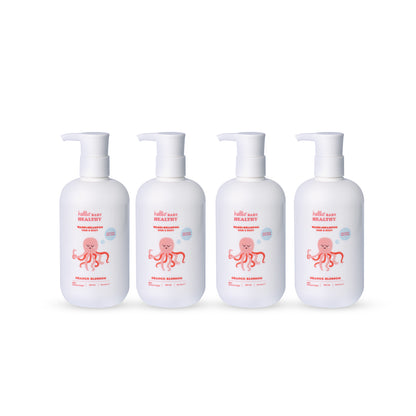 The Fantastic Four - 4 bottles of Shampoo & Wash