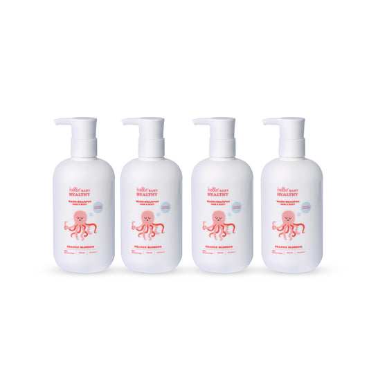 The Fantastic Four - 4 bottles of Shampoo & Wash